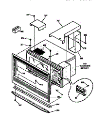 M / W Enclosure Section parts for Kenmore Wall Oven 911.41475690 (91141475690, 911 41475690) from AppliancePartsPros.com