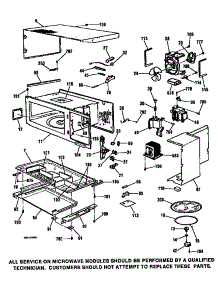 Microwave Body parts for Kenmore Wall Oven 911.41475791 (91141475791, 911 41475791) from AppliancePartsPros.com