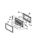 Microwave Door Section
