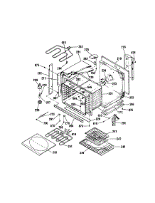 Lower Body parts for Kenmore Wall Oven 911.41889890 (91141889890, 911 41889890) from AppliancePartsPros.com