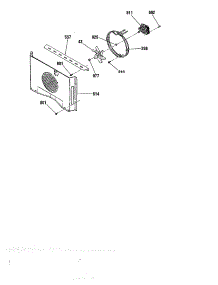 Fan Cover parts for Kenmore Wall Oven 911.41889992 (91141889992, 911 41889992) from AppliancePartsPros.com