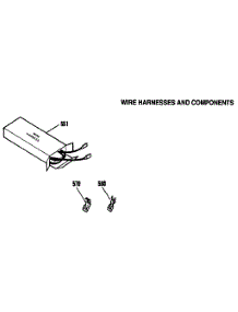 Wire Harnesses And Components parts for Kenmore Cooktop 911.4262591 (9114262591, 911 4262591) from AppliancePartsPros.com