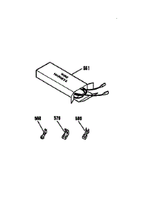 Wiring Harness parts for Kenmore Cooktop 911.42656590 (91142656590, 911 42656590) from AppliancePartsPros.com