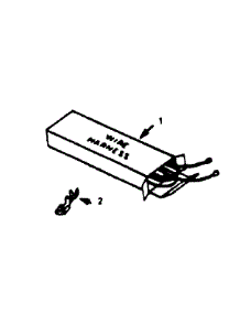 Wire Harness And Components parts for Kenmore Range 911.4268490 (9114268490, 911 4268490) from AppliancePartsPros.com