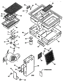 Cooktop parts for Kenmore Cooktop 911.4272591 (9114272591, 911 4272591) from AppliancePartsPros.com