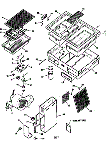 Cooktop parts for Kenmore Cooktop 911.4272790 (9114272790, 911 4272790) from AppliancePartsPros.com