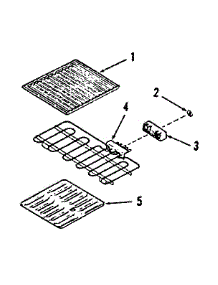 Optional Electric Grill Module Kit 4998610 parts for Kenmore Cooktop 911.4338590 (9114338590, 911 4338590) from AppliancePartsPros.com