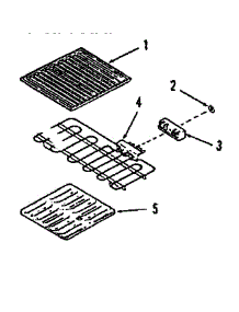 Optional Electric Grill Module Kit 4998610 parts for Kenmore Cooktop 911.4338690 (9114338690, 911 4338690) from AppliancePartsPros.com