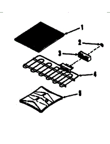 Optional Electric Grill Module Kit 4998540 parts for Kenmore Cooktop 911.4398510 (9114398510, 911 4398510) from AppliancePartsPros.com