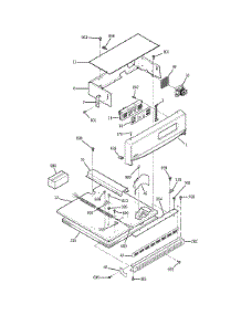 Control Panel parts for Kenmore Wall Oven 911.44494400 (91144494400, 911 44494400) from AppliancePartsPros.com