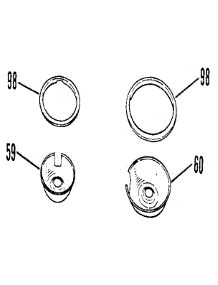 Drip Pans And Rings parts for Kenmore Range 911.4532191 (9114532191, 911 4532191) from AppliancePartsPros.com