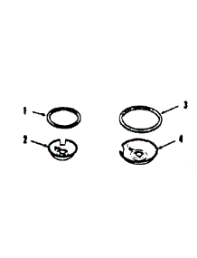 Optional Porcelain Pan And Chrome Ring Kit parts for Kenmore Range 911.4548690 (9114548690, 911 4548690) from AppliancePartsPros.com