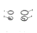 Procelain Pan And Chrome Ring Kit