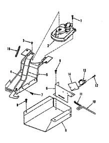 Power Lock Section parts for Kenmore Range 911.4558810 (9114558810, 911 4558810) from AppliancePartsPros.com