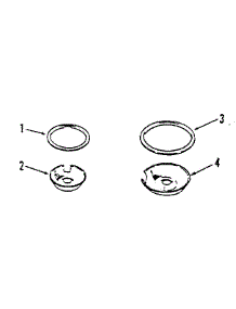 Porcelain Pan & Chrome Ring Kit No. 8068400 parts for Kenmore Range 911.4558813 (9114558813, 911 4558813) from AppliancePartsPros.com