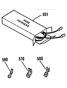 Wire Harness parts for Kenmore Range 911.4614190 (9114614190, 911 4614190) from AppliancePartsPros.com