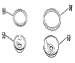Opt Porcelain Pan & Chrome Ring Kit No. 8068400