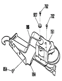 Door Lock Section parts for Kenmore Wall Oven 911.4703590 (9114703590, 911 4703590) from AppliancePartsPros.com