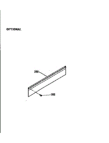 Filler Trim Kit 4047590&4047990 parts for Kenmore Wall Oven 911.47069690 (91147069690, 911 47069690) from AppliancePartsPros.com