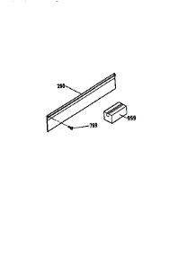 Filler Trim Kit 4047590&4047990 parts for Kenmore Wall Oven 911.47069791 (91147069791, 911 47069791) from AppliancePartsPros.com