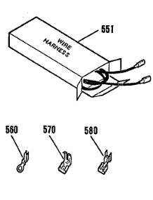Wire Harness parts for Kenmore Wall Oven 911.4712995 (9114712995, 911 4712995) from AppliancePartsPros.com