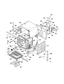 Lower Body parts for Kenmore Wall Oven 911.47699100 (91147699100, 911 47699100) from AppliancePartsPros.com