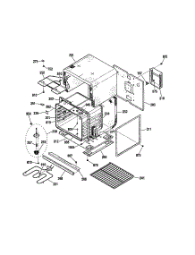 Lower Body parts for Kenmore Wall Oven 911.47729200 (91147729200, 911 47729200) from AppliancePartsPros.com
