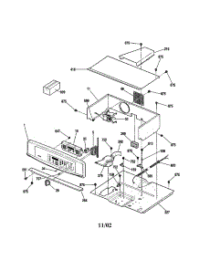 Control Panel parts for Kenmore Wall Oven 911.47729200 (91147729200, 911 47729200) from AppliancePartsPros.com