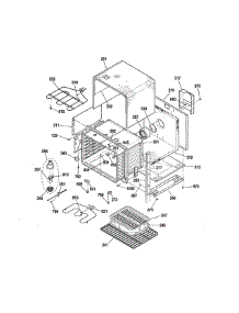 Upper Body Section parts for Kenmore Wall Oven 911.47754200 (91147754200, 911 47754200) from AppliancePartsPros.com