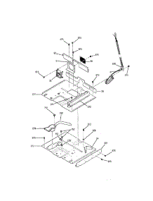 Microwave Pedestal parts for Kenmore Wall Oven 911.47793202 (91147793202, 911 47793202) from AppliancePartsPros.com