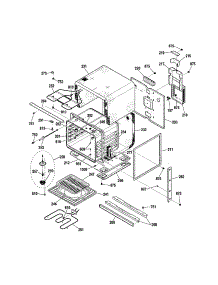 Lower Body parts for Kenmore Wall Oven 911.47799200 (91147799200, 911 47799200) from AppliancePartsPros.com