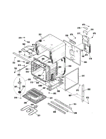 Lower Body parts for Kenmore Wall Oven 911.47799201 (91147799201, 911 47799201) from AppliancePartsPros.com