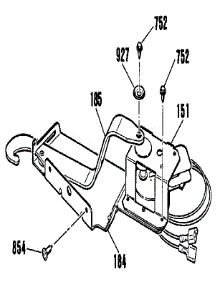 Door Lock Section parts for Kenmore Wall Oven 911.4803990 (9114803990, 911 4803990) from AppliancePartsPros.com