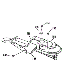 Door Lock Section parts for Kenmore Wall Oven 911.4803991 (9114803991, 911 4803991) from AppliancePartsPros.com