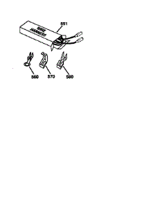 Wire Harnesses And Components parts for Kenmore Wall Oven 911.4803993 (9114803993, 911 4803993) from AppliancePartsPros.com