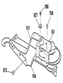 Lock Section parts for Kenmore Wall Oven 911.4832990 (9114832990, 911 4832990) from AppliancePartsPros.com