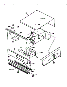 Control Section parts for Kenmore Wall Oven 911.4842595 (9114842595, 911 4842595) from AppliancePartsPros.com