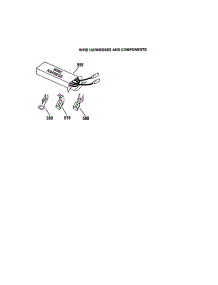 Wire Harnesses And Components parts for Kenmore Wall Oven 911.49012992 (91149012992, 911 49012992) from AppliancePartsPros.com