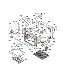 Lower Body parts for Kenmore Wall Oven 911.49013992 (91149013992, 911 49013992) from AppliancePartsPros.com