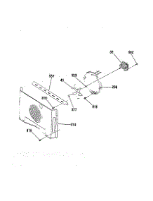 Fan parts for Kenmore Wall Oven 911.49014990 (91149014990, 911 49014990) from AppliancePartsPros.com