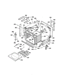 Lower Body parts for Kenmore Wall Oven 911.49019990 (91149019990, 911 49019990) from AppliancePartsPros.com