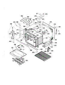 Lower Body parts for Kenmore Wall Oven 911.49019992 (91149019992, 911 49019992) from AppliancePartsPros.com