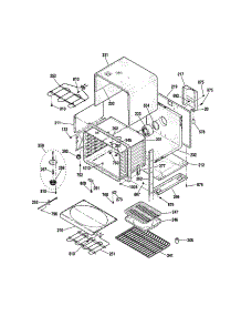Upper Body parts for Kenmore Wall Oven 911.49052200 (91149052200, 911 49052200) from AppliancePartsPros.com