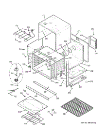 Lower Body parts for Kenmore Wall Oven 911.49053202 (91149053202, 911 49053202) from AppliancePartsPros.com