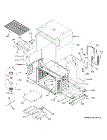 Upper Oven Body parts for Kenmore Wall Oven 911.49232300 (91149232300, 911 49232300) from AppliancePartsPros.com