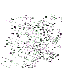 Microwave Body parts for Kenmore Wall Oven 911.4942992 (9114942992, 911 4942992) from AppliancePartsPros.com
