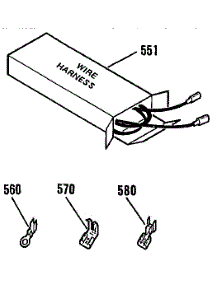 Wiring Harness parts for Kenmore Wall Oven 911.4942992 (9114942992, 911 4942992) from AppliancePartsPros.com