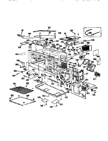 Microwave Body parts for Kenmore Wall Oven 911.49479790 (91149479790, 911 49479790) from AppliancePartsPros.com