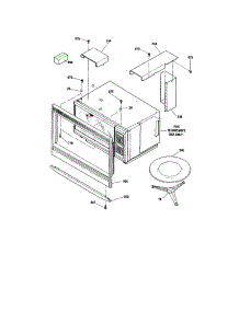 Microwave parts for Kenmore Wall Oven 911.49489890 (91149489890, 911 49489890) from AppliancePartsPros.com