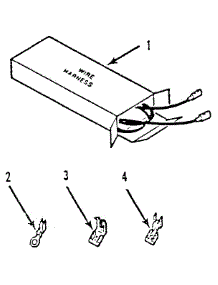 Wire Harnesses And Components parts for Kenmore Range 911.6018910 (9116018910, 911 6018910) from AppliancePartsPros.com